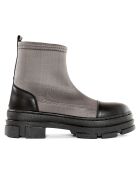 Boots Mahaut grises - Talon 5 cm