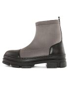 Boots Mahaut grises - Talon 5 cm