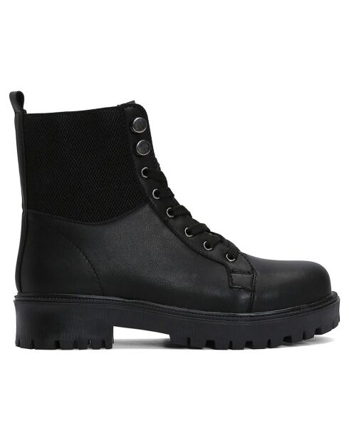 Boots Nicole noires - Talon 5 cm