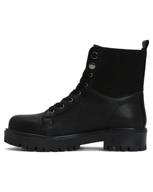 Boots Nicole noires - Talon 5 cm