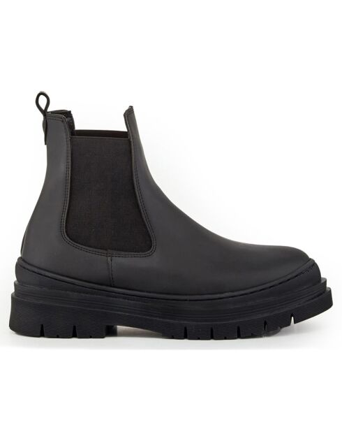 Boots Leonie noires - Talon 5 cm