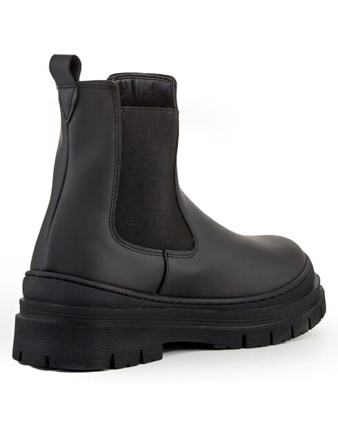 Boots Leonie noires - Talon 5 cm