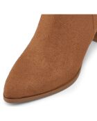 Boots Claire tabac  - Talon 6 cm