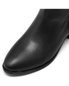 Bottines à talon Clara noires - Talon 12 cm