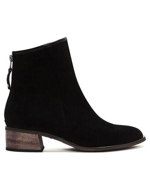 Bottines à talon Michaela noires