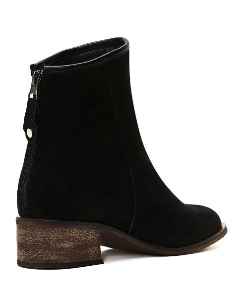 Bottines à talon Michaela noires