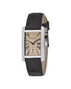 Reloj de mujer de piel marrón