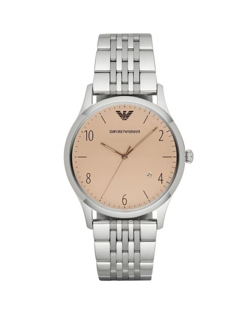 Montre Homme en Acier argentée