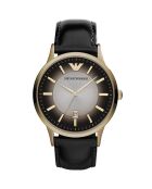 Montre Homme en Cuir noire