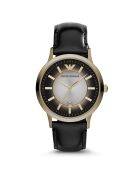Montre Homme en Cuir noire