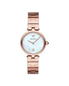 Montre Femme en Acier rose doré