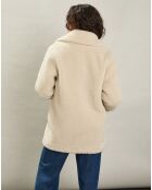Manteau en Fausse Fourrure Victoria naturel