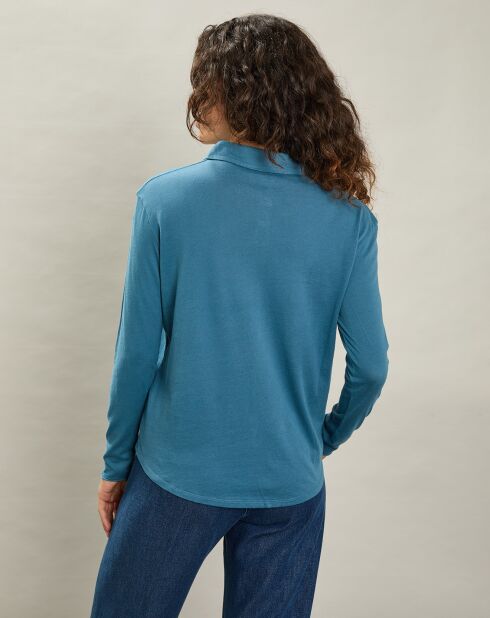 T-Shirt Talline bleu polaire