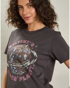 T-Shirt Tedisco charbon de bois