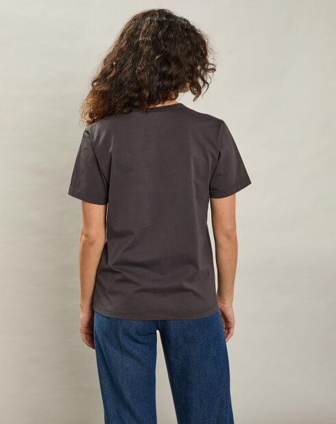 T-Shirt Tedisco charbon de bois