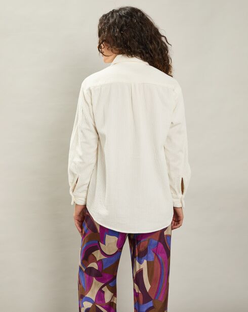 Chemise en Velours côtelé Cinéma milk