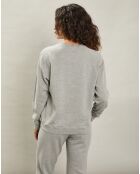 Sweat Tavetti gris chiné