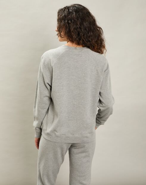 Sweat Tavetti gris chiné
