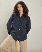 Chemise Chandler bleu foncé