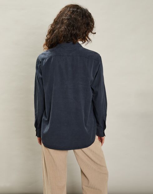 Chemise Chandler bleu foncé