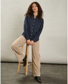 Chemise Chandler bleu foncé