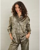 Chemise Cinéma dorée