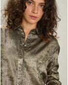 Chemise Cinéma dorée