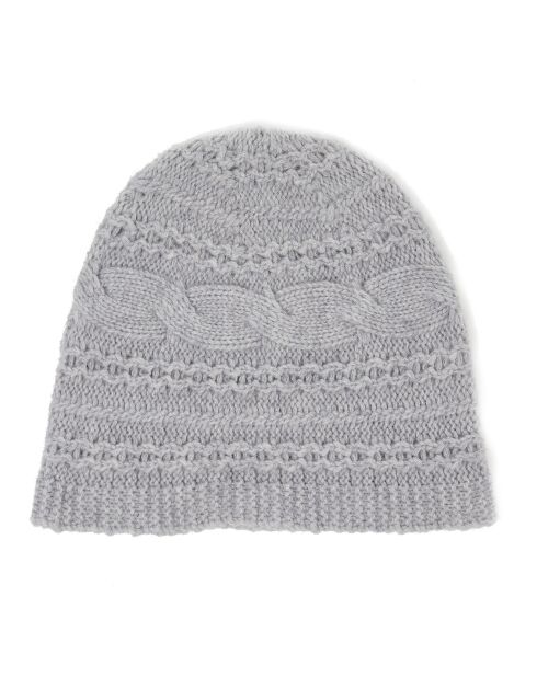 Bonnet en Laine & Cachemire Slow gris