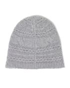 Bonnet en Laine & Cachemire Slow gris