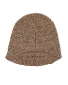 Bonnet en Laine & Cachemire Slow camel