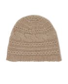 Bonnet en Laine & Cachemire Slow sable