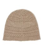 Bonnet en Laine & Cachemire Slow sable