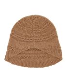 Bonnet en Laine & Cachemire Slow ocre