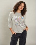 T-Shirt Tarise gris chiné