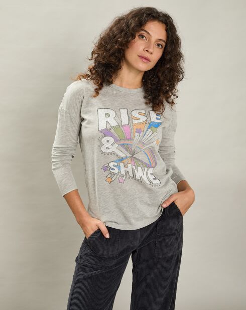 T-Shirt Tarise gris chiné