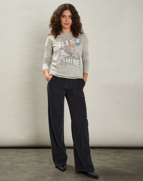 T-Shirt Tarise gris chiné
