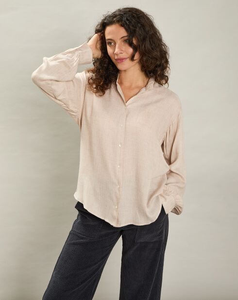 Chemise Calim beige mixte