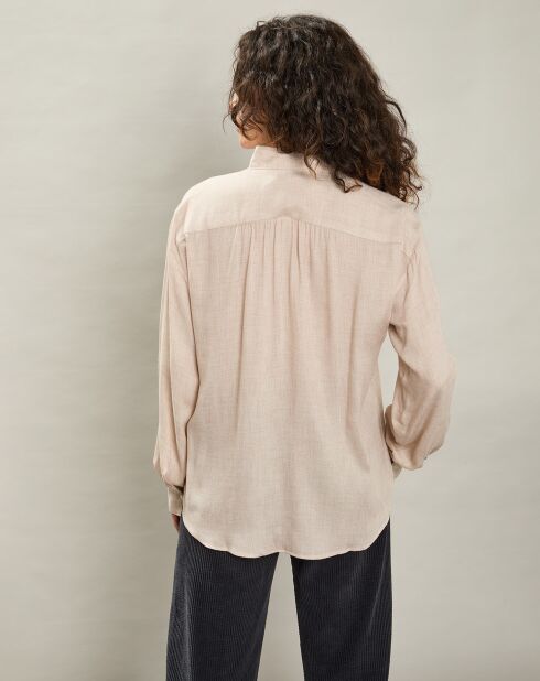 Chemise Calim beige mixte