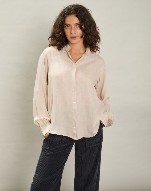 Chemise Calim beige mixte