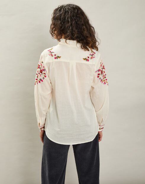 Chemise César ecrue