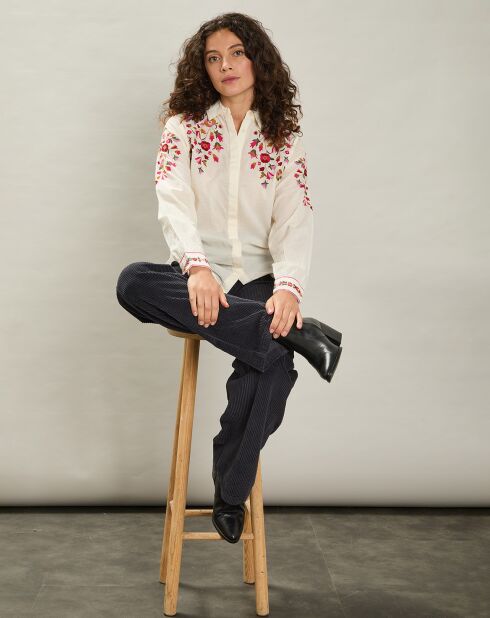 Chemise César ecrue