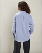 Chemise Nuage bleu/blanc