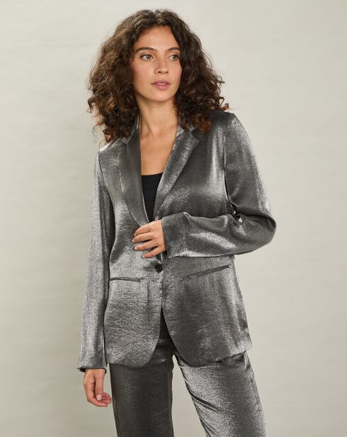 Veste Virna argentée