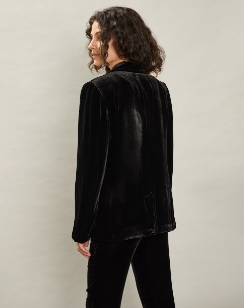 Veste en Velours Tout noire