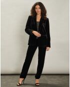 Veste en Velours Tout noire