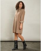 Robe en Velours côtelé Rodwell biscuit