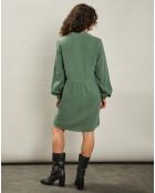 Robe en Gaze de Coton Rive fougère