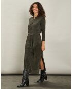 Robe Enlever La noir/doré