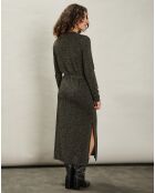 Robe Enlever La noir/doré