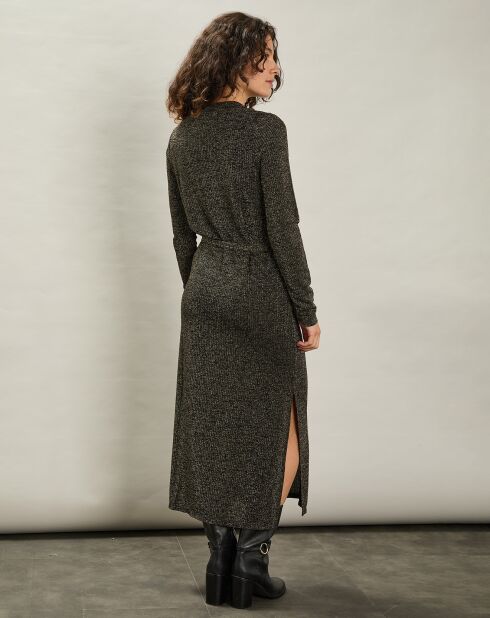 Robe Enlever La noir/doré